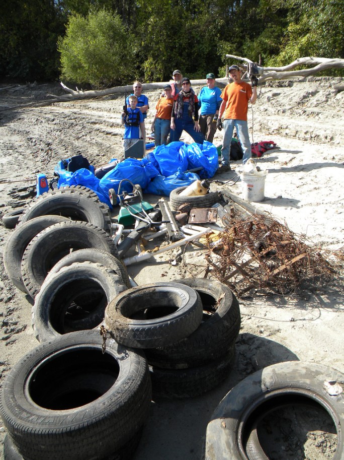 St. Charles Clean-up in 2011