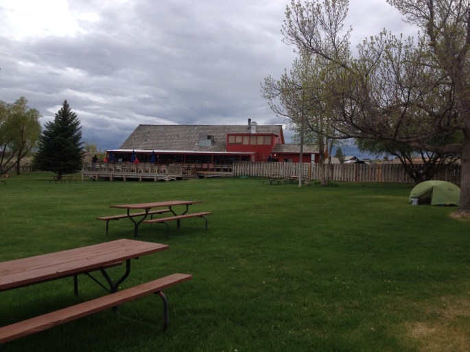 Lakeside on Hauser. Great place to camp. All I had to do was buy dinner and a glass of wine and camping was free!