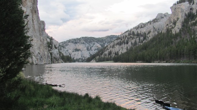 This is the view looking out from my camp. Amazing!