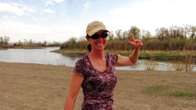 The lovely Kristin Walker, Norm's girlfriend.