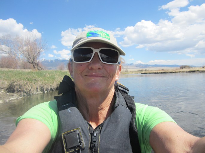 Took this after applying suntan lotion to my face. As you can see, without a mirror I am kind of a mess.