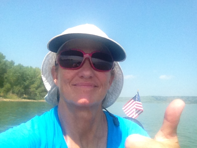 Yep, paddle through to the Gulf. It just makes sense. August 21, 2013