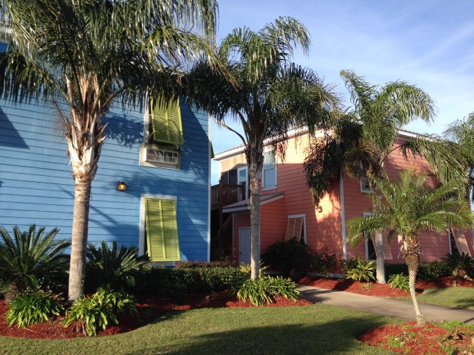 The Lighthouse Lodge and Villas in Venice, LA. We give the villas five bright and golden stars. Loved it!