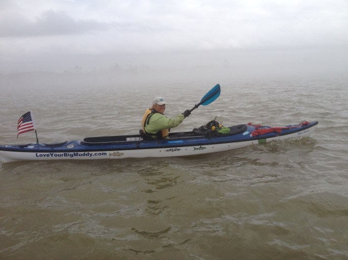 The fog just lifted as we began crossing the Head of Passes. Nothing short of a miracle.
