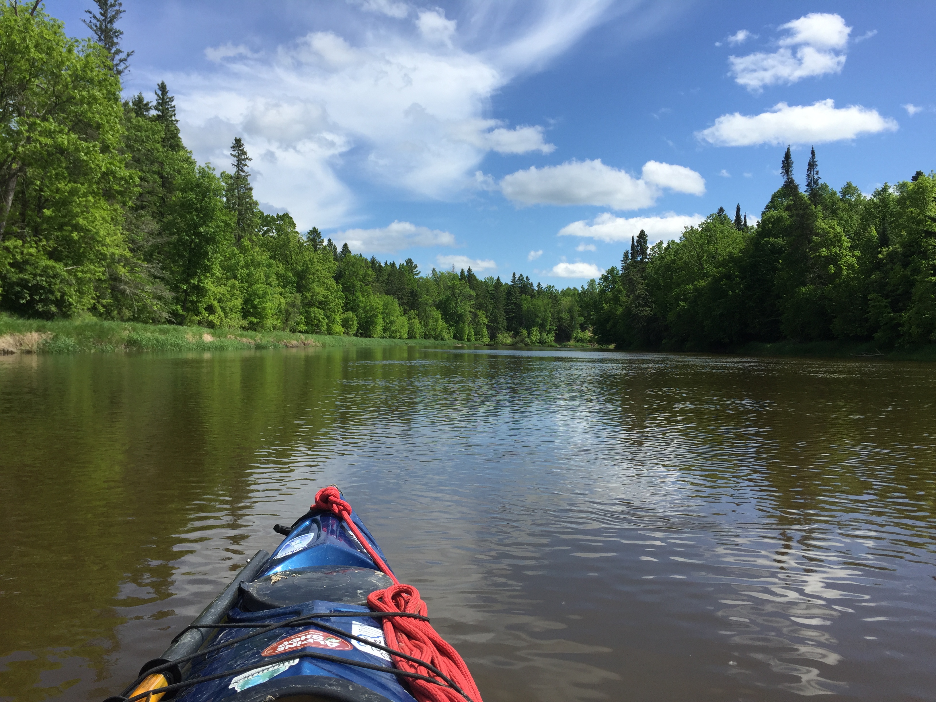 We're not so sure we can throw a ball across the river at this point. The Mississippi River gets mightier and mightier by the day.